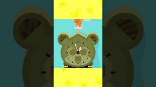 🕰️🐭Hickory Dickory Dock  Lagu Anak  Cheetahboo shorts [upl. by Marmawke]