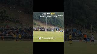 Fiji International Trina Davies scores a goal in the 2023 Pacific Games [upl. by Itsyrc22]