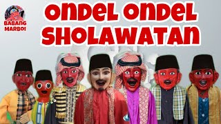 ONDEL ONDEL SHOLAWATAN  ONDEL ONDEL BETAWI [upl. by Attela110]