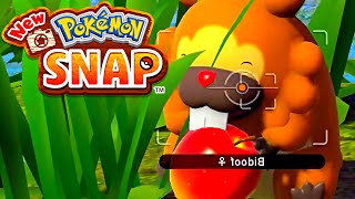 New Pokemon Snap Walkthrough 📷 Florio Nature Park with Apples 6 [upl. by Fritze]