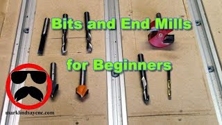 Bits and End Mills for Beginners  CNC For the Absolute Beginner [upl. by Alage]