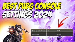 BEST PUBG Console Settings 2024  GaGOD Settings [upl. by Suisyola]