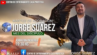 PREDICA PROFETA JORGE SUAREZ MES DE LOS DISCIPULOS🎤❤️‍🔥 [upl. by Naget]