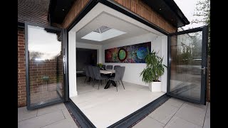 Floating Corner Extension for End Terraced House Whitchurch [upl. by Standish]