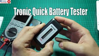 Tronic Battery Tester With LCD amp Volt Scale [upl. by Huskamp]