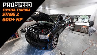 Prospeed Stage 2 Tundra  600 HP [upl. by Winonah550]