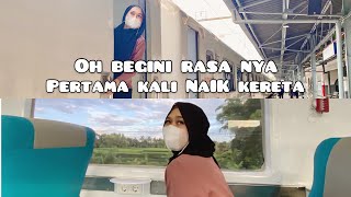 PRAMUGARI NAIK KERETA API 14 JAM VLOG9 [upl. by Acinorej]