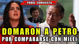 PETRO se COMPARÓ con MILEI y salió DOMADÍSIMO quotPobre comunistaquot  ASN [upl. by Leiruh]