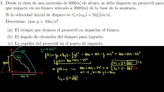 Física II Lanzamiento de Proyectiles 2 [upl. by Amias794]