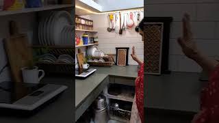 kitchenorganization nonmodularkitchen government home sarkari kitchenmanagement housewife [upl. by Bashemath]