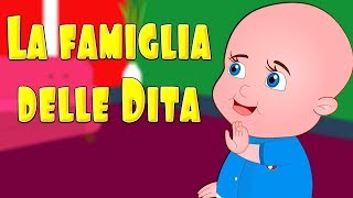 La famiglia delle dita  Papa Dito  La Famiglia Dito  Canzoni Per Bambini [upl. by Rebekkah]