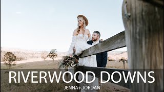 JENNA  JORDAN  RIVERWOOD DOWNS WEDDING [upl. by Cleodel39]