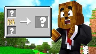 Minecraft But ALL The Item Recipes Are Randomized  Minecraft Scramble Craft 7  JeromeASF [upl. by Ehling]