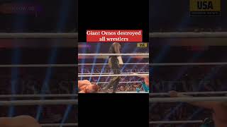 Giant Omos 🔥  Royal Rumble  WWE shorts [upl. by Silberman469]