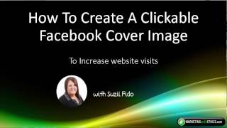 How To Create A Clickable Facebook Cover Image [upl. by Salakcin450]