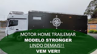 MOTOR HOME CAMINHÃO  HOME TRUCK TRAILEMAR STRONGER PARTE 2  INTERNO [upl. by Tobey291]