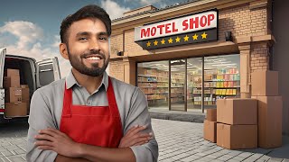 MY NEW SHOP IN MOTEL  MOTEL SIMULATOR GAMEPLAY 9 [upl. by Lednor]