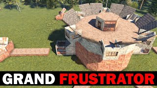 Grand Frustrator  Clan Base with TripleStacked Trapped Loot Rooms [upl. by Linnet884]