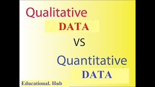 what is qualitative and quantitative data l difference between qualitative and quantitative data [upl. by Lars]