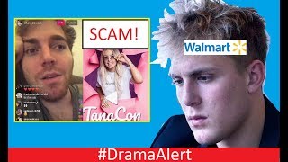 Jake Paul ROASTED by Walmart DramaAlert Shane Dawson vs TanaCon Scam Exposed by Police [upl. by Petronilla]