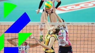 CLVolleyW  Igor Gorgonzola NOVARA  Vakifbank ISTANBUL highlights [upl. by Ayekehs]