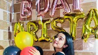 BIRTHDAY VLOG  ARISTA MEHTA  SEJAL GUPTA [upl. by Naot]