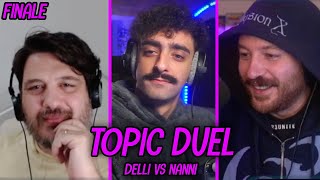 Dellimellow vs Nanni  Topic Duel LA FINALE [upl. by Babb134]