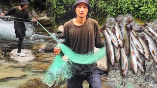 Fishing In Unknown River Got Lots of Trout Fish😱  Arunachal Pradesh [upl. by Nance398]