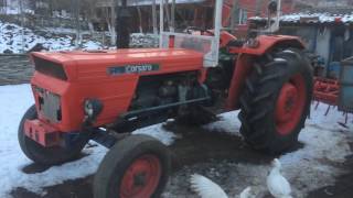 Ferma DuicăPornire la 4 grade massey ferguson 2680 si same corsaro 70 [upl. by Anastassia]