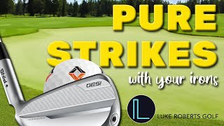 PURE Iron STRIKES With This Simple Golf Tip [upl. by Carolynne]