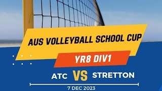 AVSC  Year 8 Div 1  ATC vs Stretton  Day 4 [upl. by Atnima]