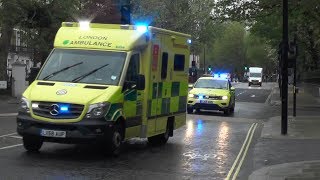 London Ambulance Service responding collection [upl. by Ennovahc]