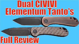 Dual CIVIVI Elementum Tantos The Full Review [upl. by Isaak]