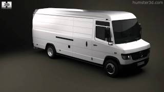 MercedesBenz Vario Panel Van LWB High Roof 2011 3D model by 3DModelsorg [upl. by Ferriter55]