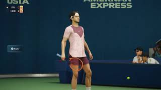 Daniil Medvedev vs Taylor Fritz  US Open Tennis 2024 Top Spin 2K25 Gameplay PS5 [upl. by Reinhart]