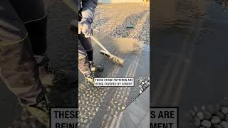 Extremely satisfying pavement installation 😲 😍 🎥 TikTok  fratuspavimentazionisrl [upl. by Demah]