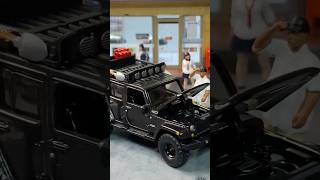 2017 JEEP WRANGLER SAHARA UNLIMITED autowold unboxing diecast diorama collectors diorama164 [upl. by Eirrej]