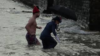 Swanage Boxing Day Swim 2018 [upl. by Ayram]