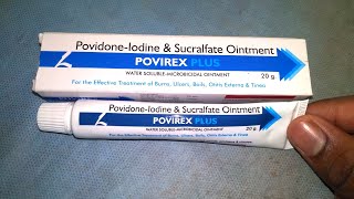 POVIREX PLUS Ointment Review 🔥 Povidone iodine and Sucralfate Ointment [upl. by Natale302]