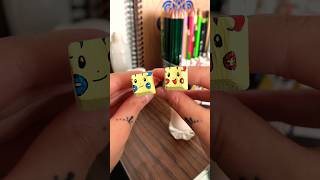 Plusle amp Minun 💙❤️ drawingtutorial keyboard keycaps edding art pokemon pokémon pokemongo [upl. by Veradis]