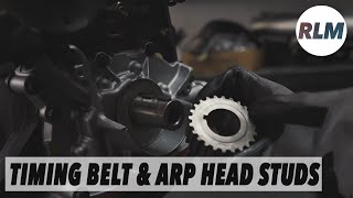 12 TIMING COMPONENTS INSTALL  RB25DET 240SX Build [upl. by Shaner]