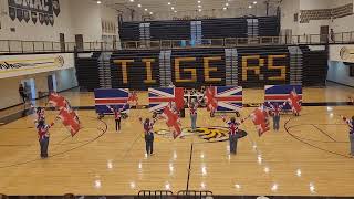 TBHS  Sedalia competition Indoor Guard Queen [upl. by Anaoy]