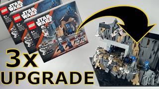 LEGO STAR WARS  Ambush on Mandalore BATTLE PACK  MOC REVIEW SPEEDBUILD DIORAMA STOP MOTION  75373 [upl. by Ailisab]