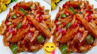 New Style Potato Macaroni Recipe 😋TakaTak Food Secrets [upl. by Albin]