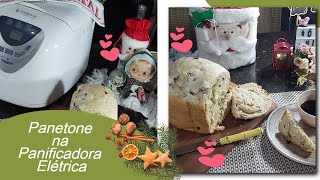 Panetone e uma Receita que não pode faltar no Natal  Feito na Panificadora Elétrica [upl. by Lisa]