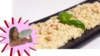 Risotto Con Pesto alla Genovese  Le Ricette di Alice [upl. by Stephie]