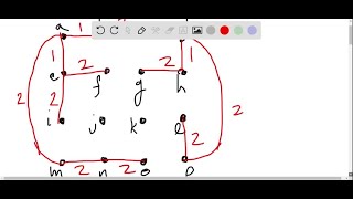 Use Kruskal’s algorithm to find a minimum spanning tree for the weighted graph in Exercise 4 [upl. by Gilliam]