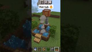 Minecraft hot tub build [upl. by Valente]