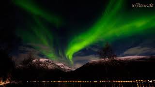 Polarlichter Storfjorden Norwegen [upl. by Baily167]