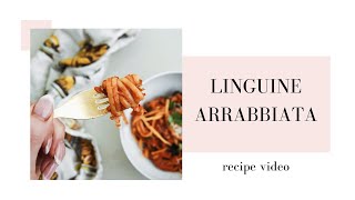 LINGUINE ARRABBIATA [upl. by Eninnaj]